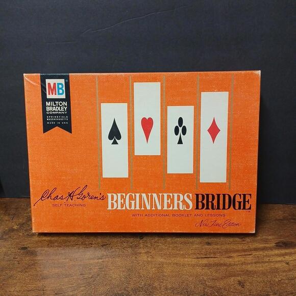 Milton Bradley Other - Vintage Milton Bradley Goren’s Beginners Bridge Set w/ Addt'l Booklet & Lessons